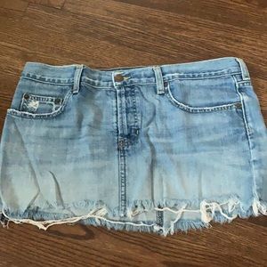 Abercrombie & Fitch Jean Skirt Size 8